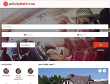 Tablet Screenshot of pakietyhotelowe.pl